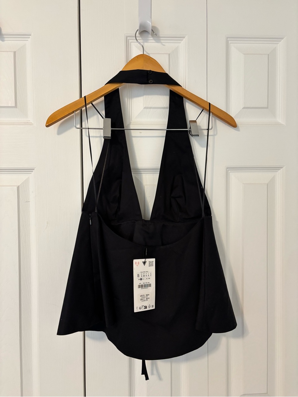 NWT Zara Bow Halter Top - Picture 5 of 7